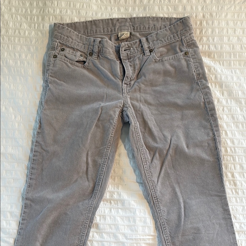 J. Crew Taupe Corduroy Trousers size 24
